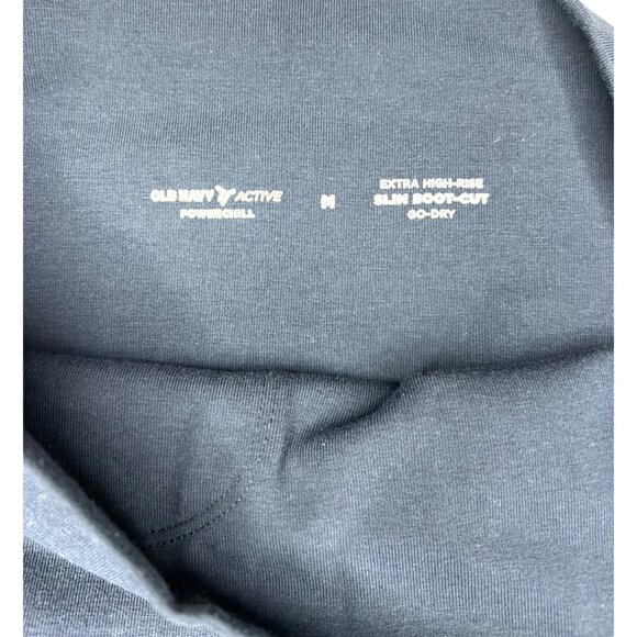 Old Navy Active Womens Extra High-Rise Slim Boot-Cut Go-Dry Pants Blue Medium - Picture 6 of 13